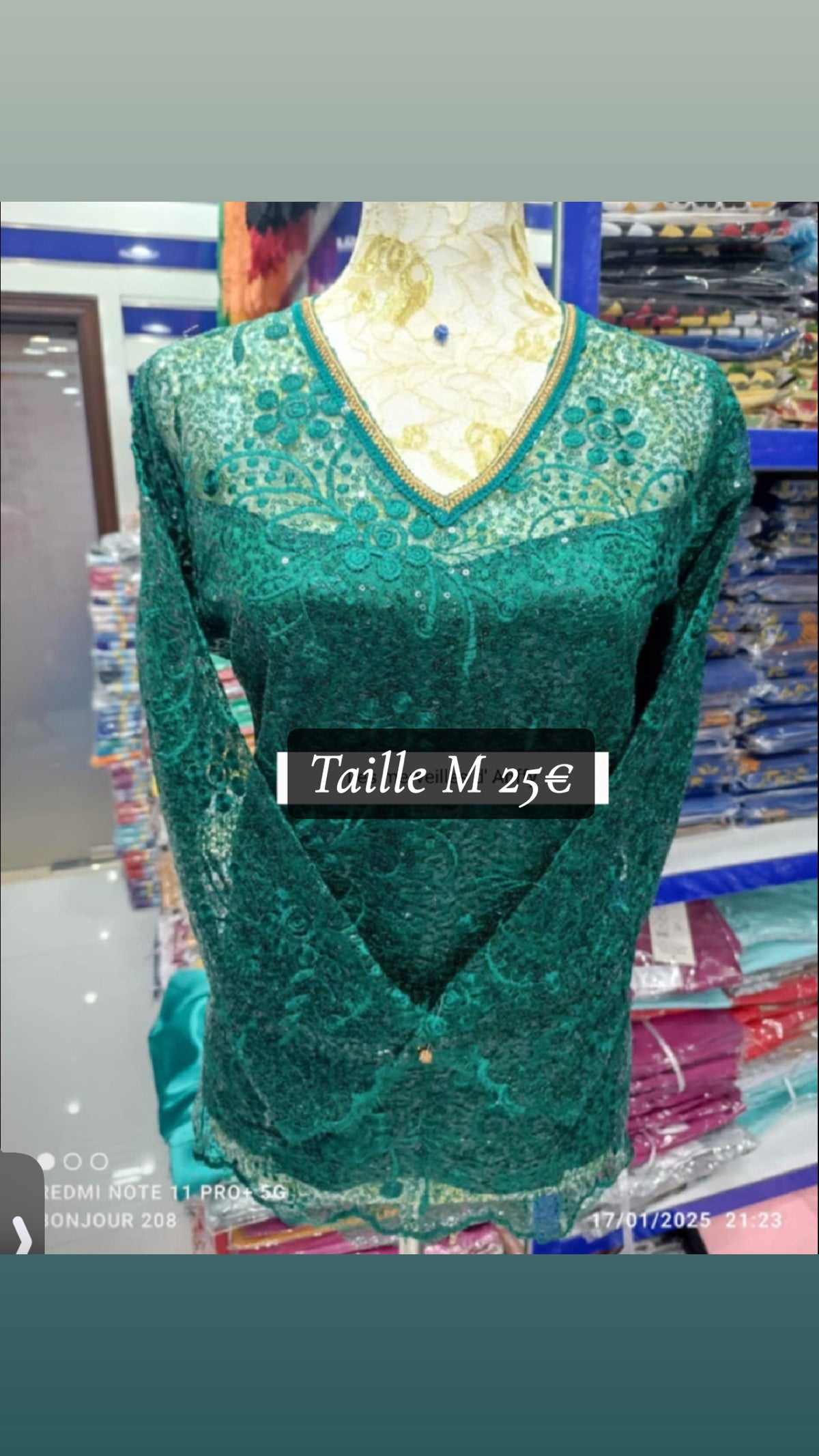 Dentelle vert